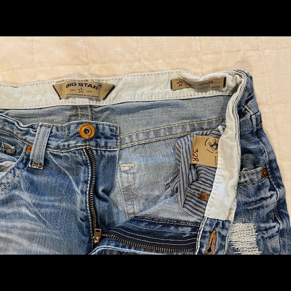 Mens big star jeans size 32 regular - Picture 2 of 3